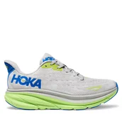 Buty sportowe męskie - Buty do biegania Hoka Clifton 9 Wide 1132210 Biały - miniaturka - grafika 1