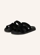 Klapki i japonki damskie - Steve Madden Klapki Missile schwarz - miniaturka - grafika 1