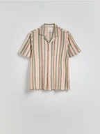 Koszule męskie - Reserved - Wzorzysta koszula regular fit - Inny - miniaturka - grafika 1