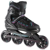 Rolki - Nils EXTREME NA1128 CZARNO-FIOLETOWY ROZM. XL(43-45) ŁYŻWOROLKI EXTREME 16-01-146 - miniaturka - grafika 1