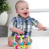 Gryzaki dla dzieci - Sześcianik Quubi Zabawka Manipulacyjna, Gryzak - miniaturka - grafika 1