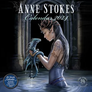 Anne Stokes Kalendarz 2024 Ścienny - Kalendarze - miniaturka - grafika 1