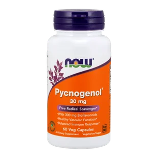 Now Foods NOW Pycnogenol 30mg 60vegcaps - Witaminy i minerały - miniaturka - grafika 1