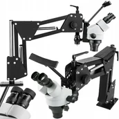 Mikroskopy i lupy - Mikroskop stereoskopowy binokularowy na wysięgniku Proxima Pro MSPP-B-WDMS2 - miniaturka - grafika 1