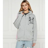 Bluzy damskie - Desigual Bluza MICKEY MOUSE DESIGUAL X DISNEY Regular Fit z dodatkiem wełny - miniaturka - grafika 1