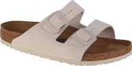Sandały męskie - Birkenstock Birkenstock Arizona SFB VL 1024554 białe 48 - miniaturka - grafika 1