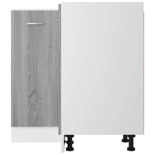 Lumarko Szafka kuchenna, szary dąb sonoma, 75,5x75,5x80,5 cm - Szafki do salonu - miniaturka - grafika 7
