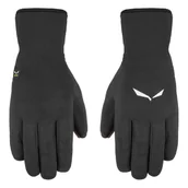 Rękawiczki - Rękawiczki unisex Salewa ORTLES PL czarne 00-0000028216_0910 - miniaturka - grafika 1