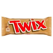 Ciastka - Twix Baton z ciastkami i karmelem oblany czekoladą 50 g (2 x 25 g) - miniaturka - grafika 1