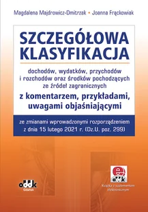 ODDK Szczegółowa klasyfikacja dochodów - Prawo - miniaturka - grafika 1
