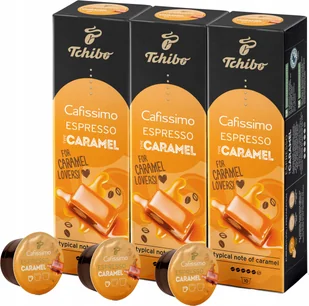 Kapsułki Tchibo Cafissimo Espresso Caramel 30 szt - Kawa w kapsułkach i saszetkach - miniaturka - grafika 1