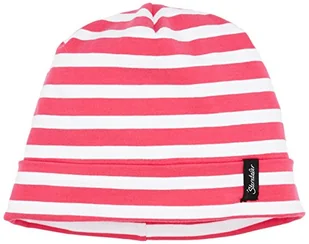 Sterntaler Czapka z daszkiem Unisex w paski, Szaro-niebieski, Fioletowy (Magenta 745), 43 - Czapki damskie - miniaturka - grafika 1