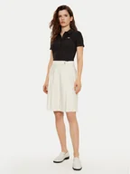 Koszulki i topy damskie - Lacoste Polo DF5377 Czarny Slim Fit - miniaturka - grafika 1