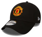 Czapki damskie - Czapka z daszkiem NEW ERA Manchester United Black 9FORTY Cap - miniaturka - grafika 1