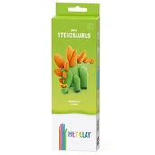 Masy plastyczne - Masa plastyczna HEY CLAY Dinozaury Stegozaur HCL30070CEE3 - miniaturka - grafika 1