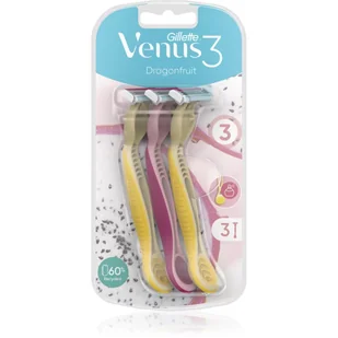 Gillette maszynka do golenia Venus 3 Dragonfruit opakowanie 3 - Maszynki do golenia i wkłady - miniaturka - grafika 1