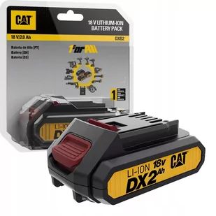 Akumulator CAT 18 V 2,0 Ah DXB2 - Akumulatory do elektronarzędzi - miniaturka - grafika 1