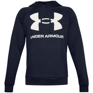 Męska bluza Under Armour Rival Fleece Big Logo HD (22) Rozmiar: XXL / Kolor: zielony - Bluzy sportowe męskie - miniaturka - grafika 1