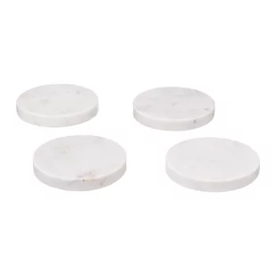 Secret De Gourmet Podkładki pod kubki MARBLE, Ø 10 cm, 4 sztuki - Obrusy i serwetki Secret De Gourmet Podkładki pod kubki MARBLE, Ø 10 cm, 4 sztuki - Obrusy i serwetki - miniaturka - grafika 1
