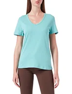 Koszulki i topy damskie - s.Oliver T-shirt damski, turkusowy, 32 - miniaturka - grafika 1