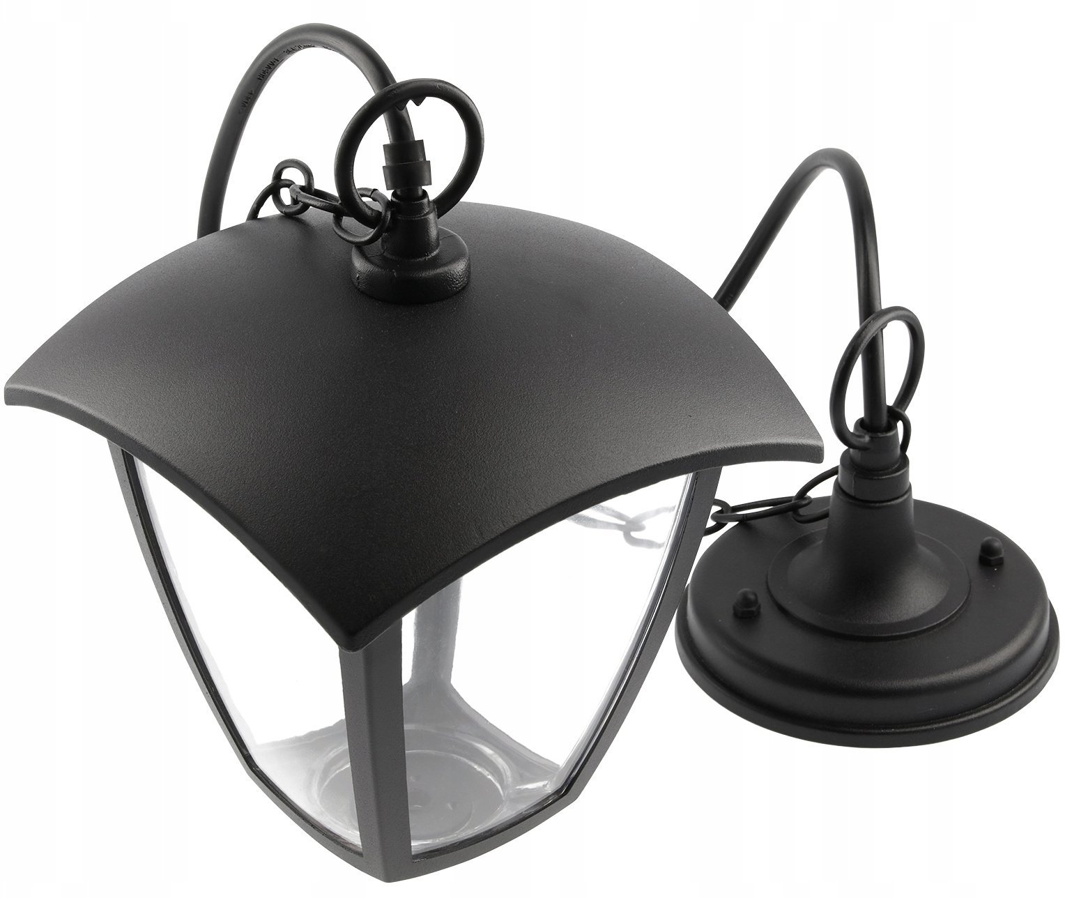 GTV Lampa wisząca Ogrodowa MARINA-H, czarna