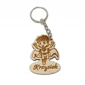 Breloki - Breloczek dzień chłopaka prezent upominek imieniem super chłopak brelok - miniaturka - grafika 1