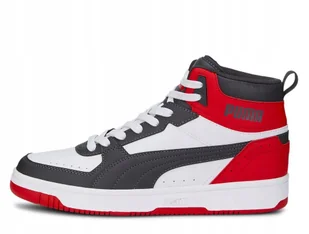 Puma Buty Sportowe Miejskie Za Kostkę Rebound Joy 37476519 białe 44,5 - Buty sportowe męskie - miniaturka - grafika 1
