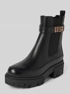 Buty chelsea z aplikacją z logo model ‘YELMA’ - Botki damskie - miniaturka - grafika 1