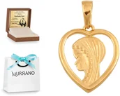 Zawieszki - Złoty medalik 585 Matka Boska prezent grawer - miniaturka - grafika 1