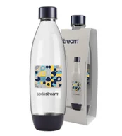 Akcesoria i części AGD - SODASTREAM BUTELKA 1L GEOMETRIA NIEBIESKA - miniaturka - grafika 1