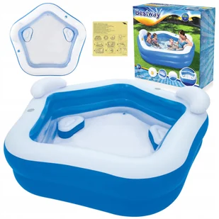 Basen XXL Bestway 213x206cm - Baseny ogrodowe Basen XXL Bestway 213x206cm - Baseny ogrodowe - miniaturka - grafika 1