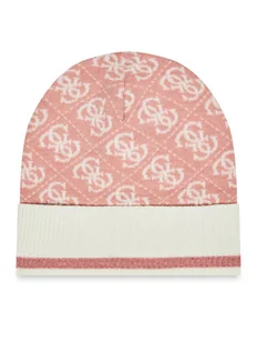 Guess Czapka AW9979 WOL01 Różowy - Czapki damskie - miniaturka - grafika 1