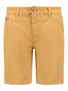 Geographical Norway Szorty "Paxton" w kolorze beżowym - Spodenki damskie - miniaturka - grafika 1