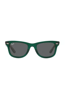Okulary przeciwsłoneczne - Ray-Ban okulary WAYFARER kolor zielony - grafika 1
