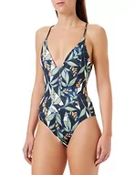 Stroje kąpielowe - Hugo Boss Damski kostium kąpielowy Blooms, Open Miscellaneous976, M - miniaturka - grafika 1