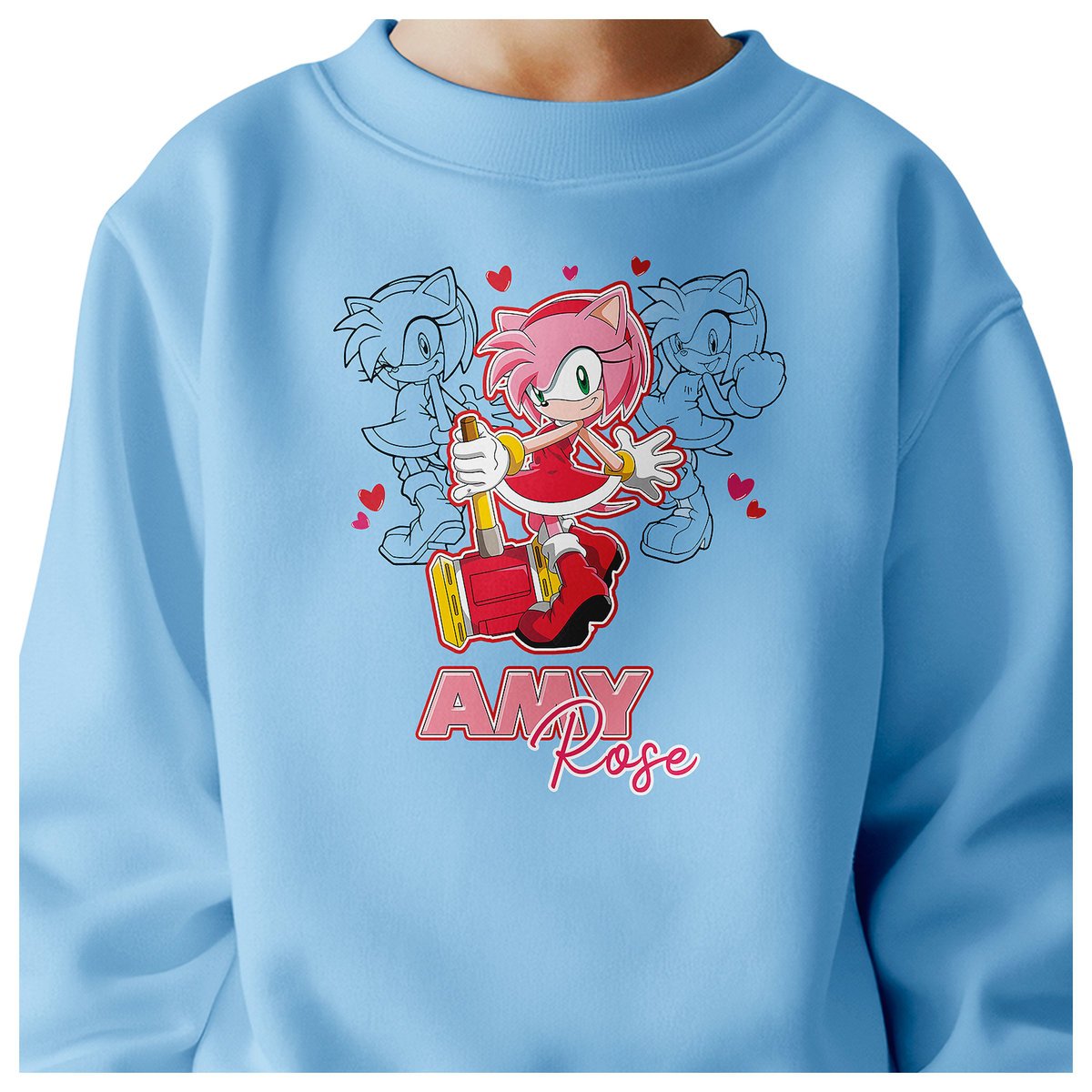 BLUZA DZIECIĘCA SONIC 122-128 DLA DZIEWCZYNKI CHŁOPCA