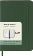 Kalendarze - MOLESKINE kalendarz 2025 ZIELONY POCKET WEEKLY SOFT TYGODNIOWY (9x14) - miniaturka - grafika 1