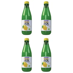 NaturaVena Sok z cytryn Zestaw 4 x 250 ml Bio - żywność - Soki i napoje niegazowane - miniaturka - grafika 1