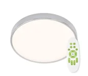 Lampy sufitowe - Top Light Metal 40CR pilot - LED Plafon METAL LED/51W/230V + pilot chrom - miniaturka - grafika 1