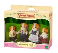 Figurki dla dzieci - Sylvanian Families Rodzina łaciatych piesków 5000 - miniaturka - grafika 1