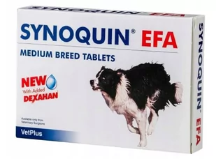 SYNOQUIN EFA średnie rasy 30 tabletek 47046-uniw - Suplementy i witaminy dla psów - miniaturka - grafika 1
