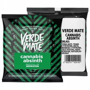 Yerba Verde Mate Green Cannabis Absinth 50g - Yerba Mate - miniaturka - grafika 1