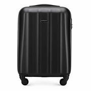 Walizki - Stabilna walizka podróżna duża walizka na kółkach firmy Wittchen, czarny, S, Nowoczesny - miniaturka - grafika 1