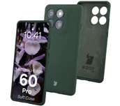 Etui i futerały do telefonów - Bizon Soft do Motorola Edge 60 Pro Ciemnozielony - miniaturka - grafika 1