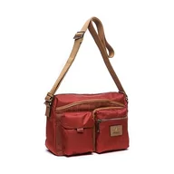 Torebki damskie - Abbacino Bandolera w materiałach pochodzących z recyklingu, Pomarańczowy - miniaturka - grafika 1