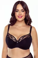 Biustonosze - Vivisence 1020 czarny 75E Biustonosz półusztywniany - miniaturka - grafika 1