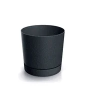 Donice - Osłonka doniczki Tubo 20cm antracytowa Prosperplast - miniaturka - grafika 1