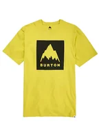 Koszulki męskie - Burton Koszulka "Mountain High" w kolorze żółtym - miniaturka - grafika 1
