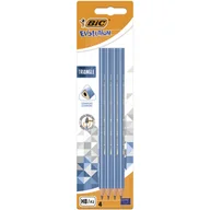 Przybory szkolne - Ołówek Trójkątny Bez Gumki Bic Evolution Triangle Blister 4Szt - miniaturka - grafika 1