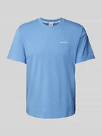 Koszulki męskie - T-shirt z wyhaftowanym logo model ‘DAMIAN’ - miniaturka - grafika 1